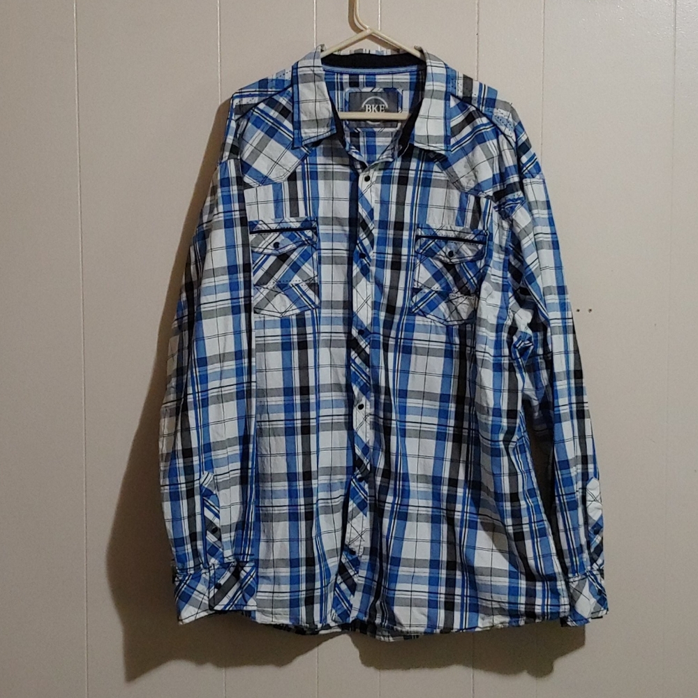 BKE long sleeve button up shirt
